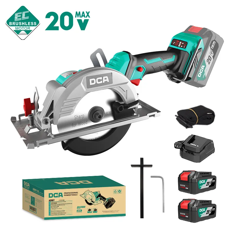 DCA ADMY02-155 20V Brushless Multi-Function Cordless Circular Saw Kit 150mm