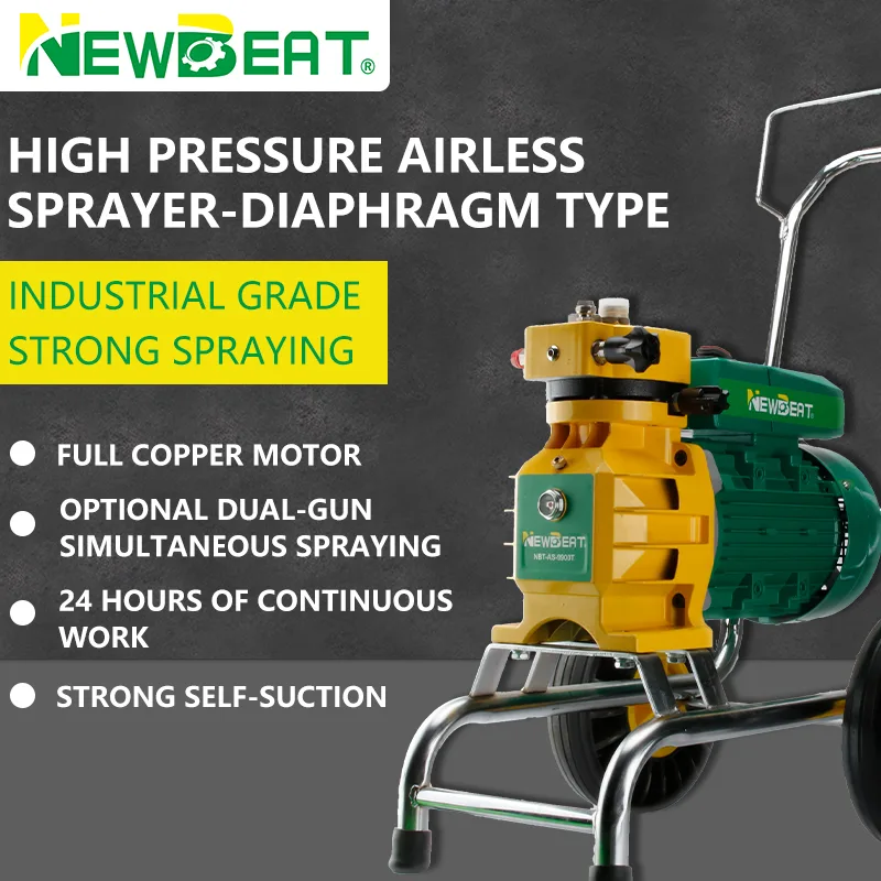 NewBeat NBT-AS-9900T 3000W Industrial Airless Paint Sprayer