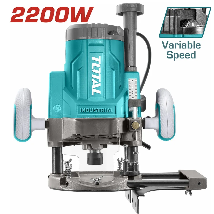 TOTAL Professional Electronic Router 2200W