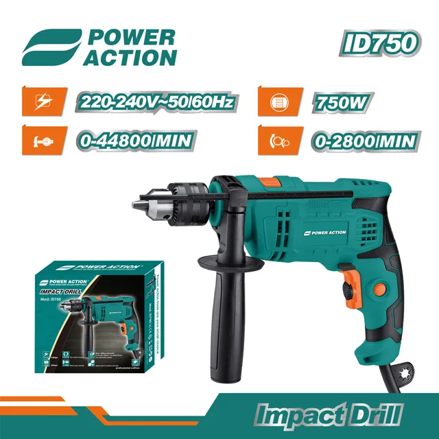 Power Action ID750 Impact Drill