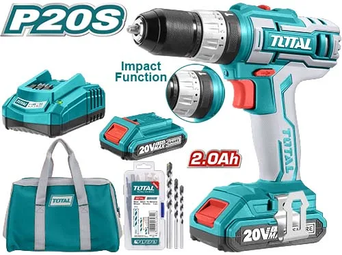 TOTAL Cordless Impact Drill TIDLI2002