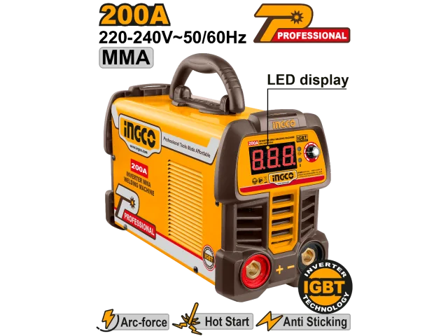 INGCO ING-MMA20069 Inverter MMA Welding Machine 200A