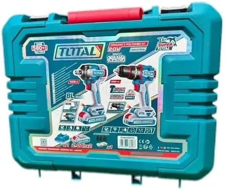 TOTAL TIDLI20558 – 20 V Compact Brushless Cordless Impact Drill