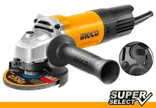 INGCO AG750282 750W Angle Grinder – 100mm (4") Disc Electric Grinder