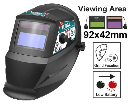 TOTAL TSP9309 Auto-Darkening Welding Helmet