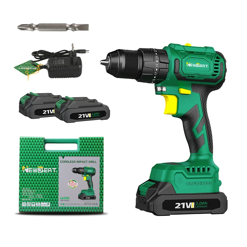 NewBeat Brushless 21V Cordless Impact Driver – 60Nm