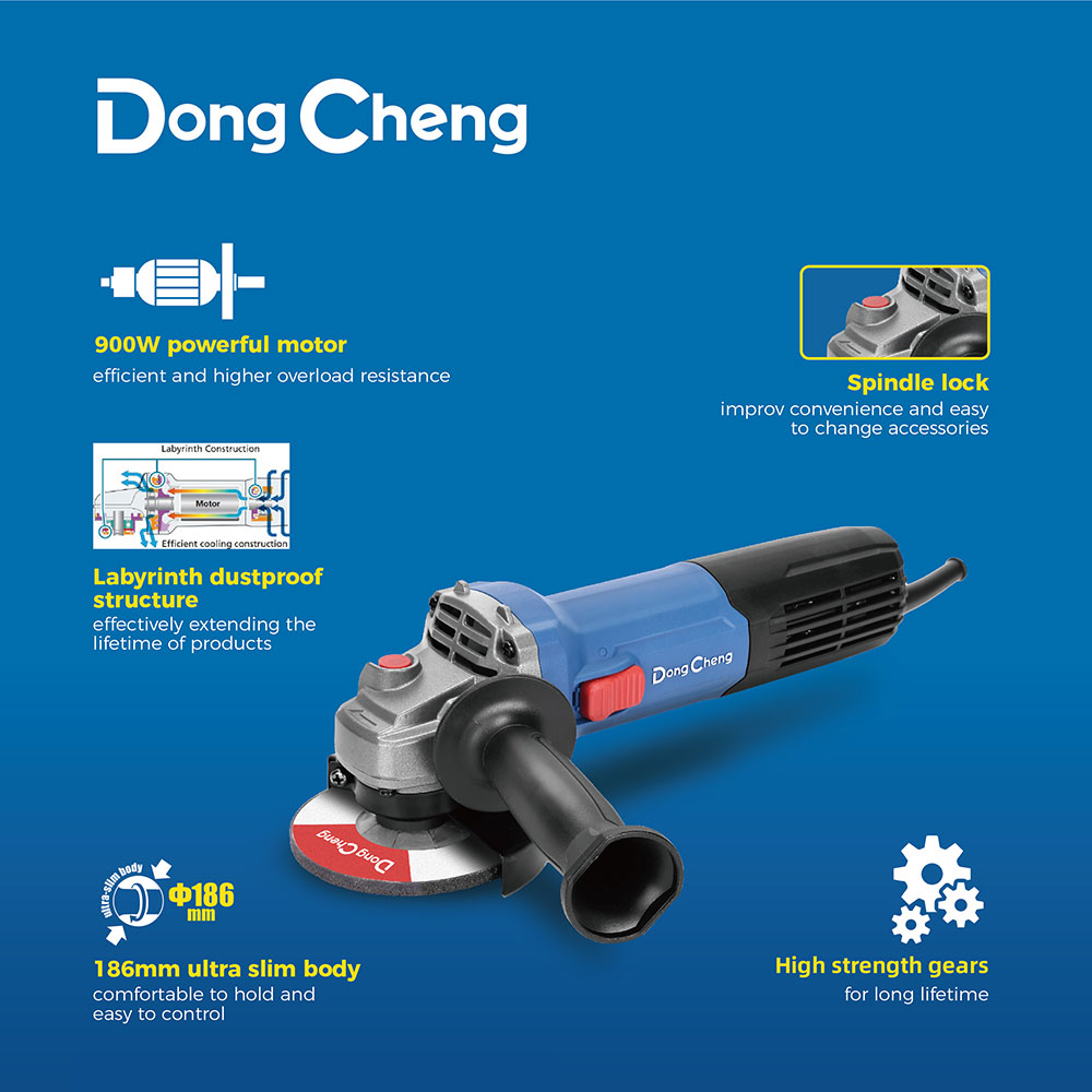 Dongcheng DSM21-125 (5") Angle Grinder