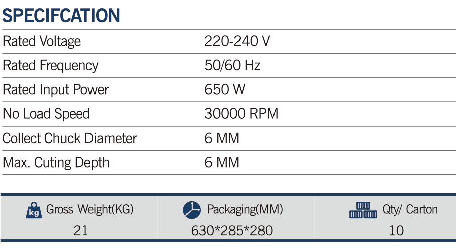 MAXMECH WT 650-6 Wood Trimmer