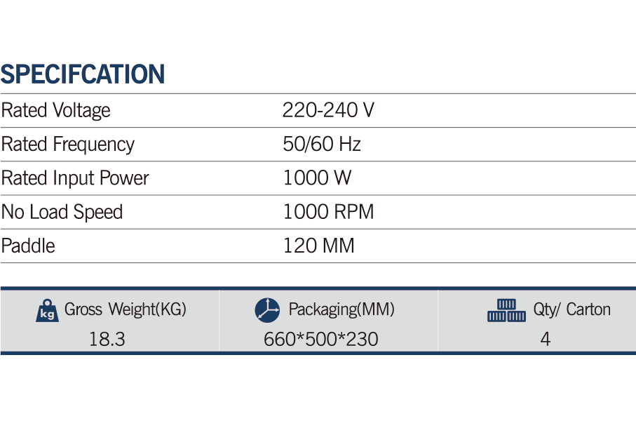 MAXMECH HM 1000-120 Hand Mixer