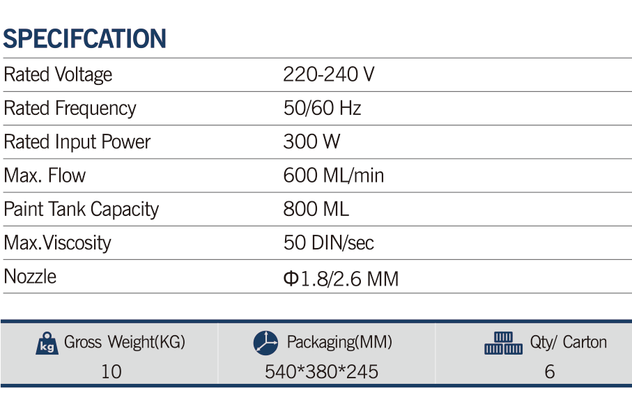 MAXMECH SG 350-600E Electric Spray Gun