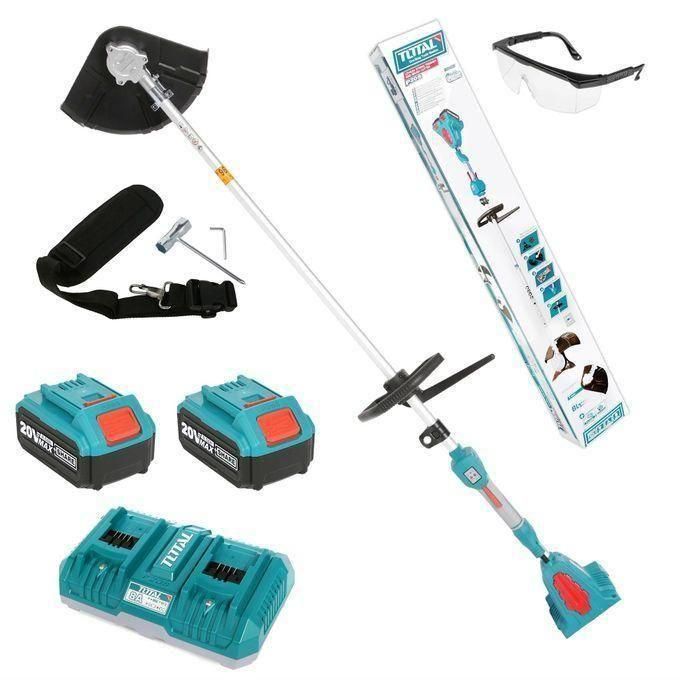 TOTAL TSTLI200285 Cordless String Trimmer & Brush Cutter
