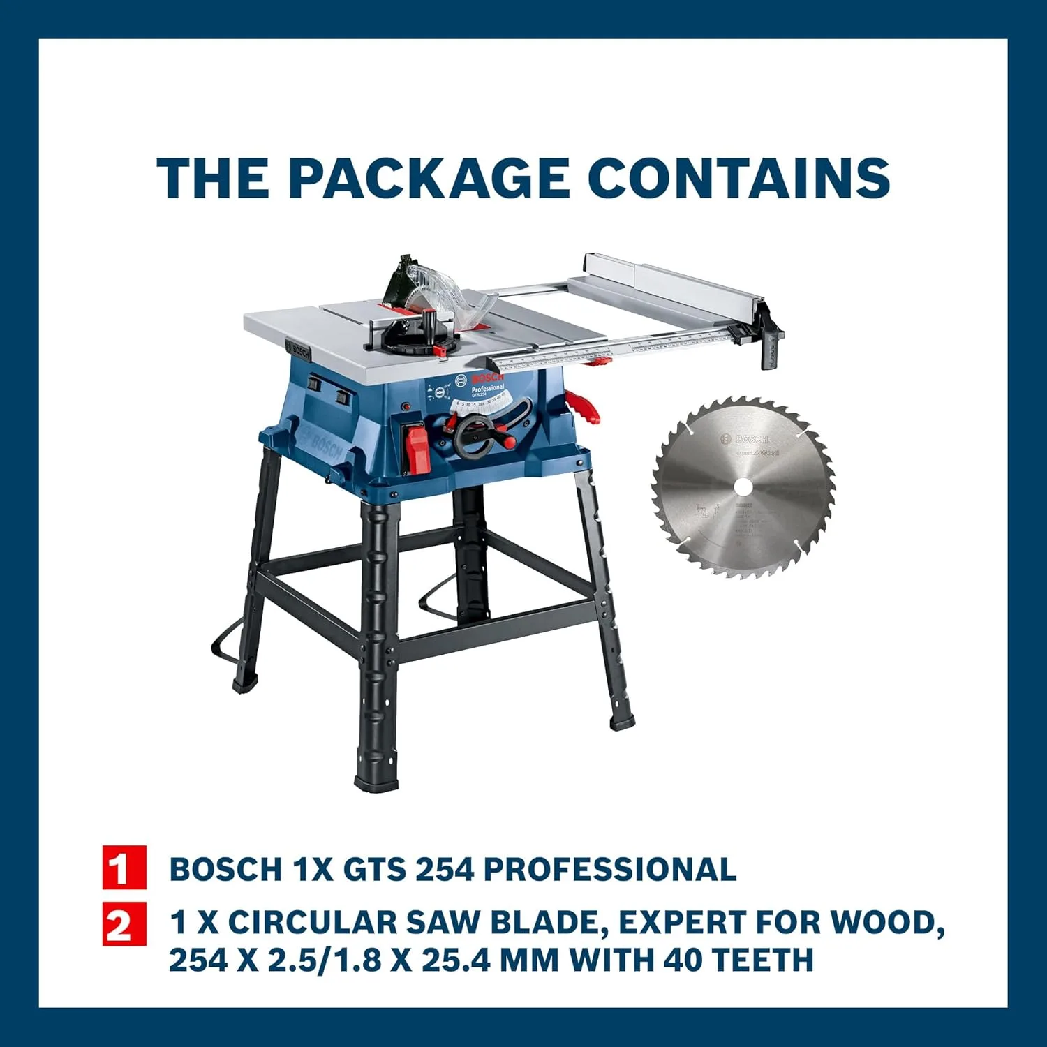 Bosch GTS 254 Professional Table Saw