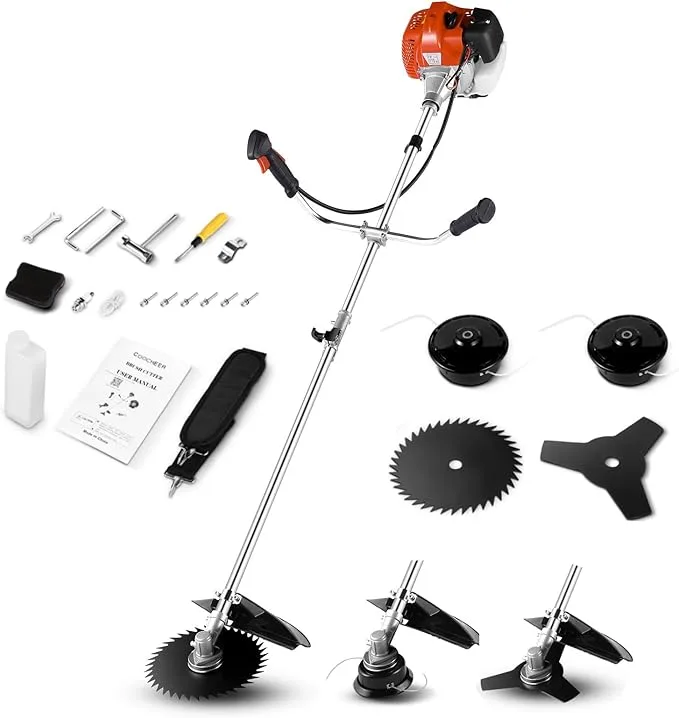 Hawk King 8 in 1 Brush Cutter 4 Stroke Backpack GX35