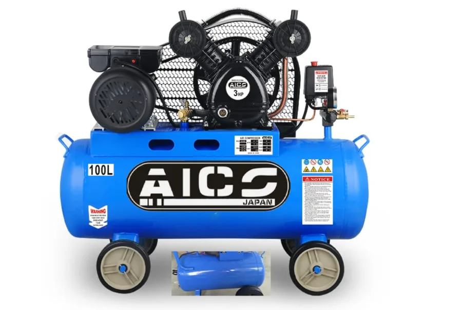 AICO AC3100S Air Compressor 100L Belt Driven