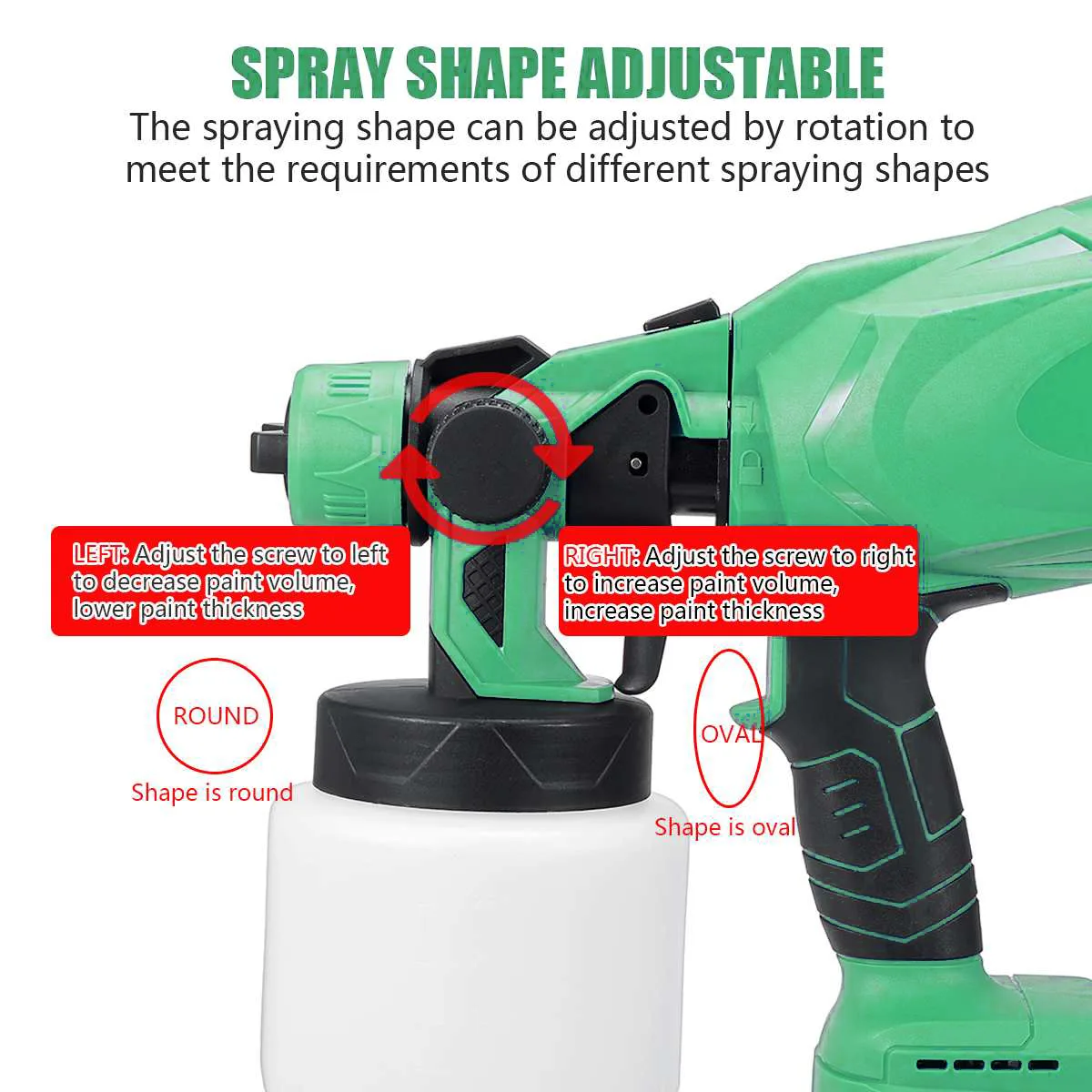 Newbeat 21V Cordless Paint Sprayer Kit