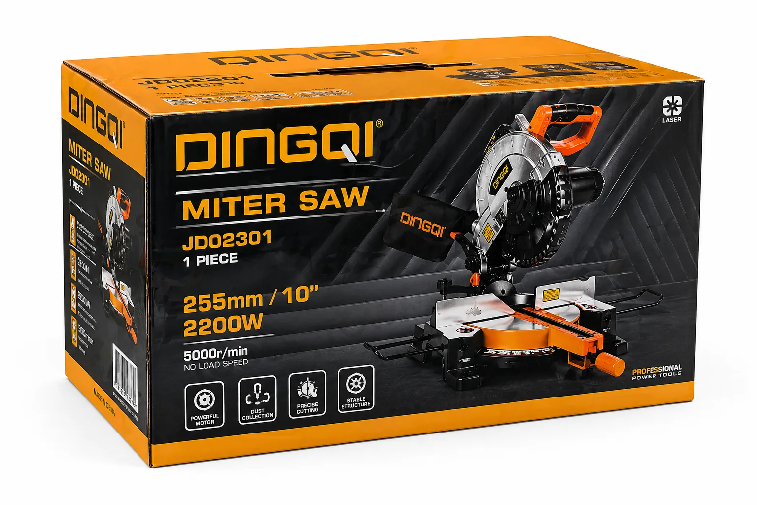 Dingqi JD02301 255mm (10") 2200W Mitre Saw
