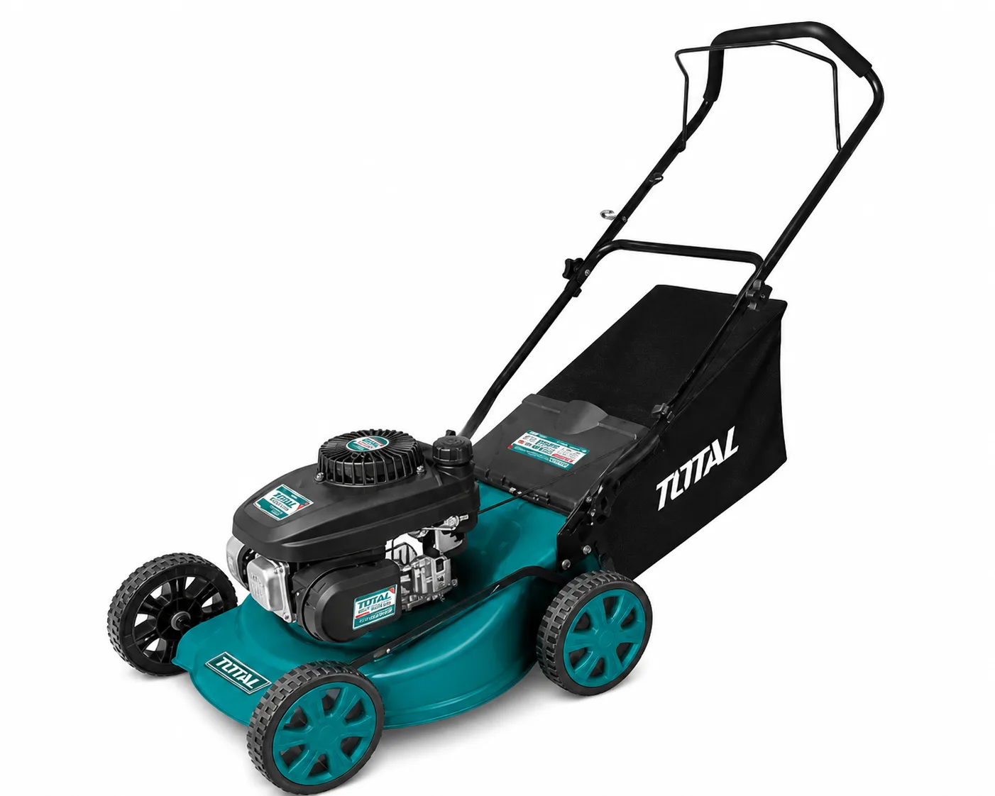 TOTAL 4HP Petrol Hand Push Lawn Mower 18–20 Inch Cutting Width