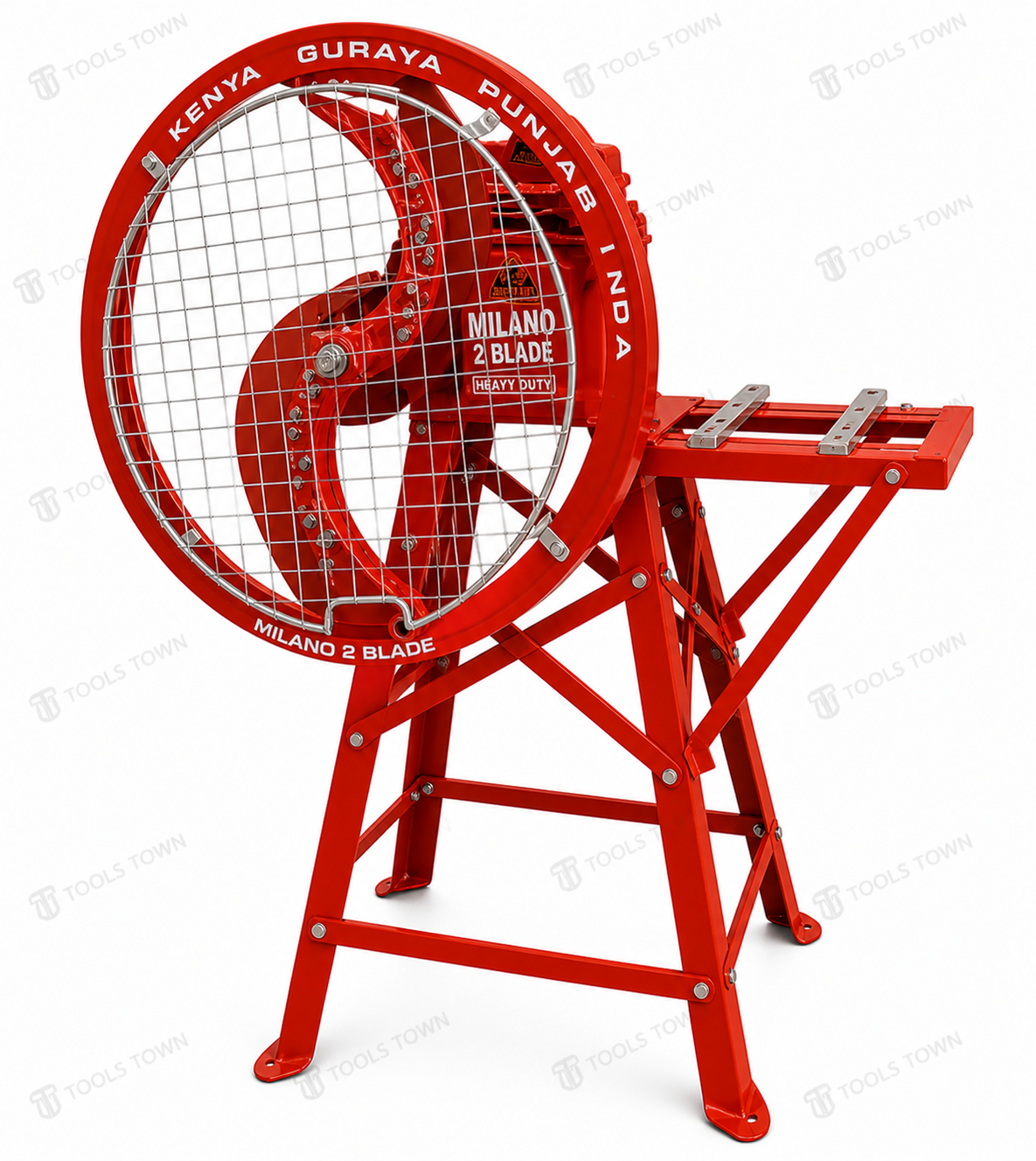 AICO 2 Blade Chaff Cutter with Stand Without Motor or Engine