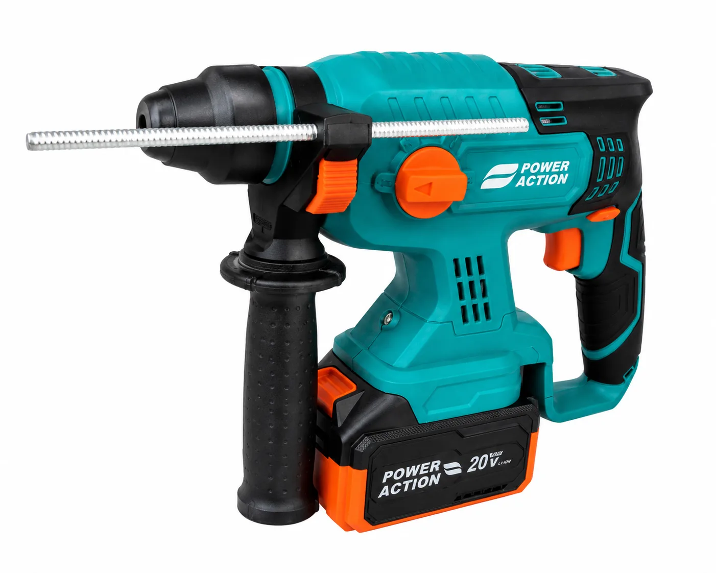POWER ACTION BRH20C 20V Brushless Cordless Rotary Hammer Drill