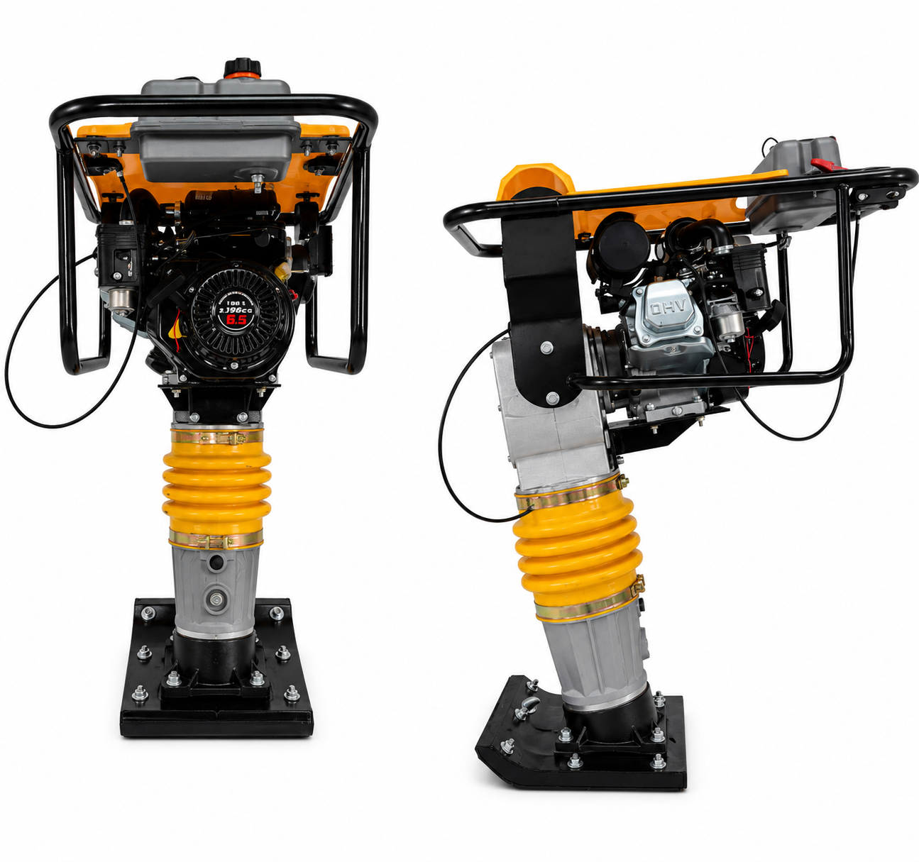 JINLIJIXIE 125 Gasoline Tamping Rammer Compactor Heavy Duty