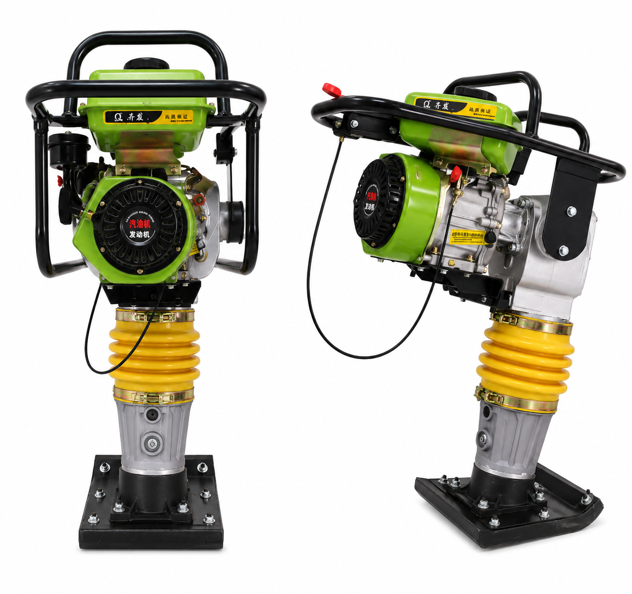 JINLIJIXIE 125 Diesel Impact Tamping Rammer Compactor Heavy Duty