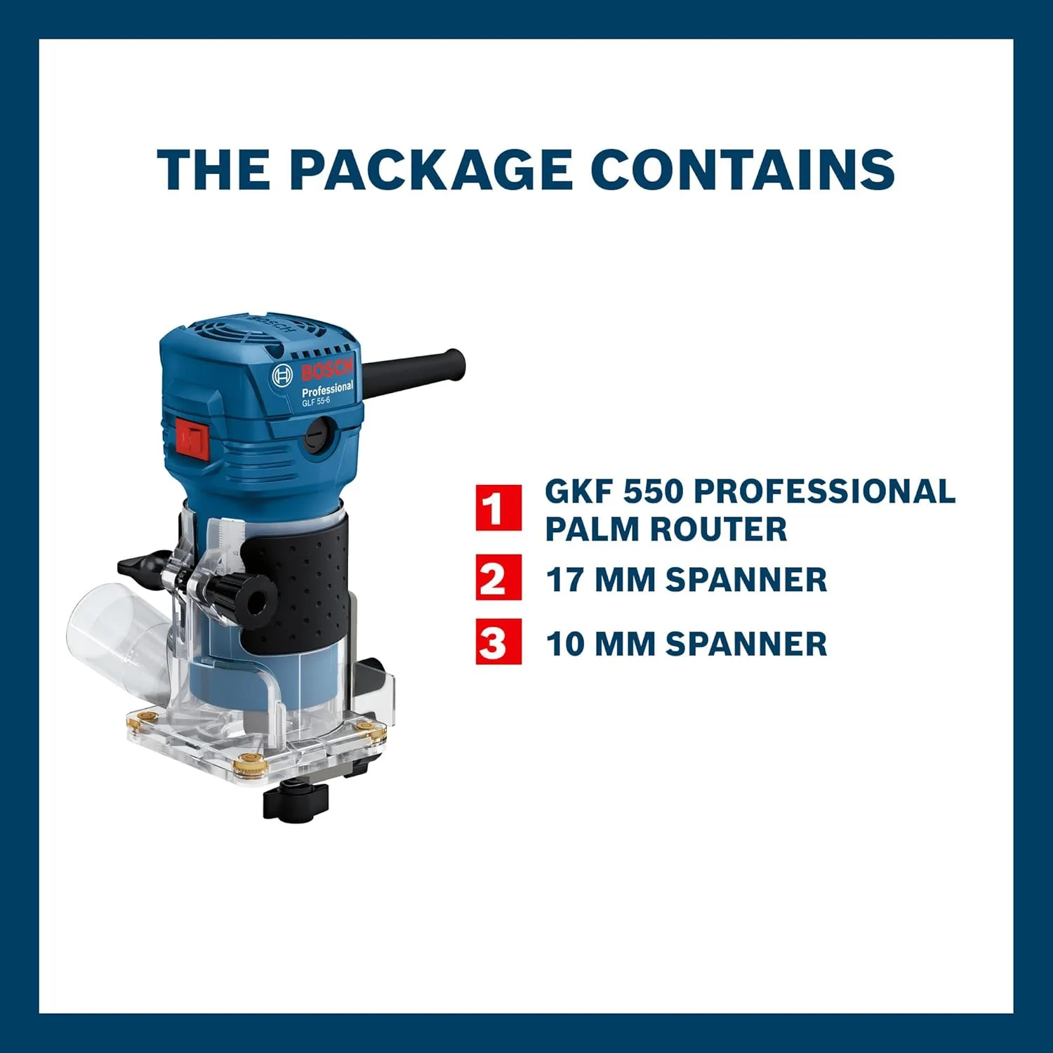 Bosch GKF 550 Professional Palm Router
